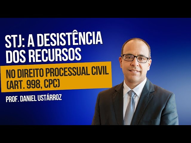 desistência do recurso