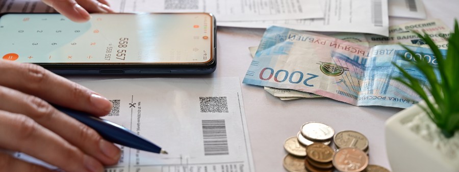 Stressed man shocked with amount to be paid for electricity,financial problem